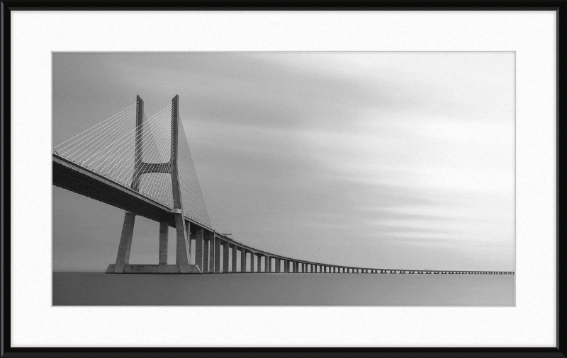 Vasco da Gama Bridge - Great Pictures Framed