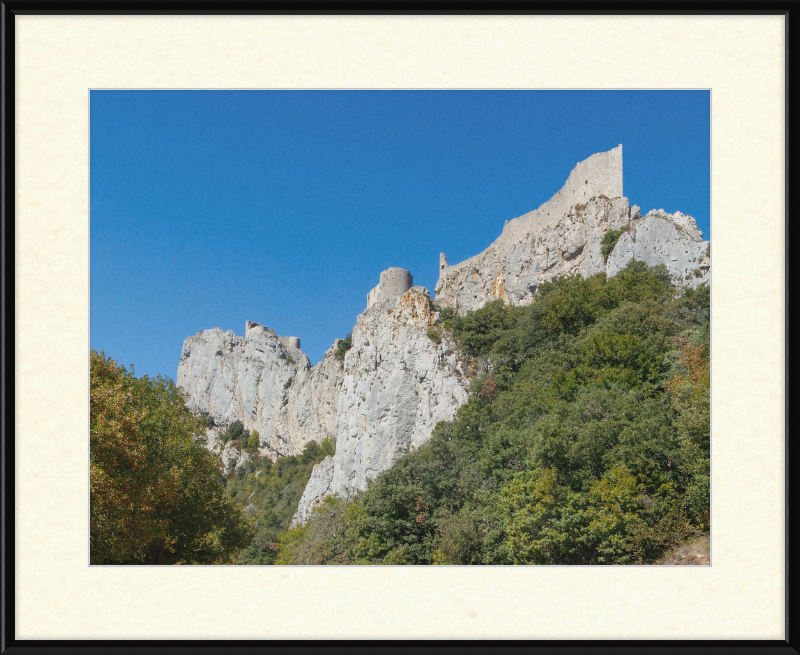 Château de Peyrepertuse - Great Pictures Framed