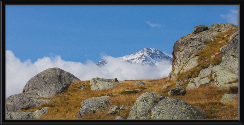 Views of Monte Cevedale - Great Pictures Framed