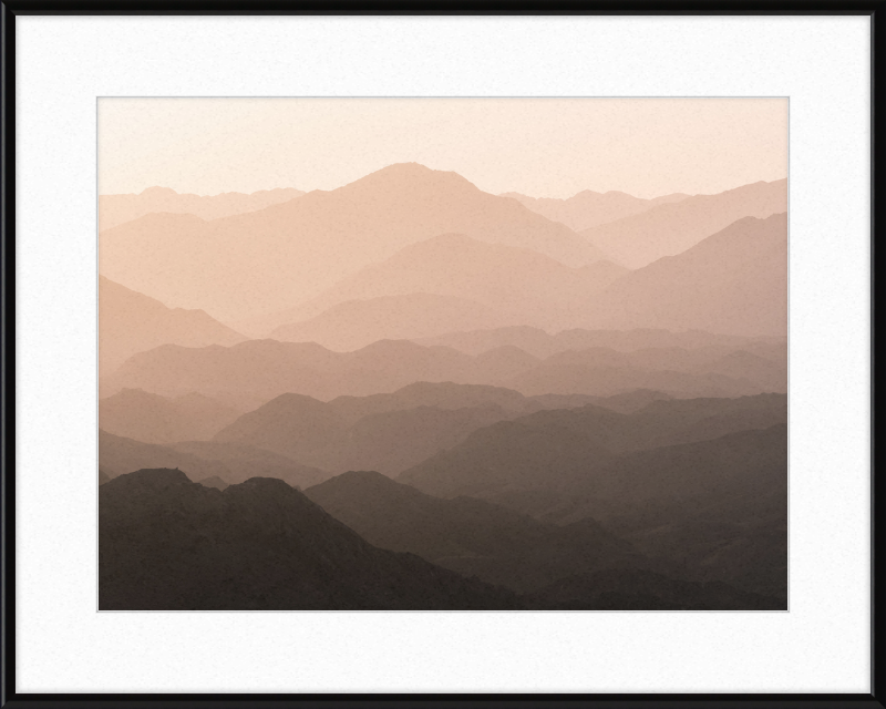 Mountains of Wadi Shawka - Great Pictures Framed