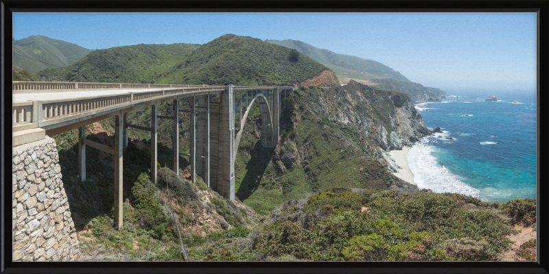 The Bixby Creek Canyon Bridge - Great Pictures Framed