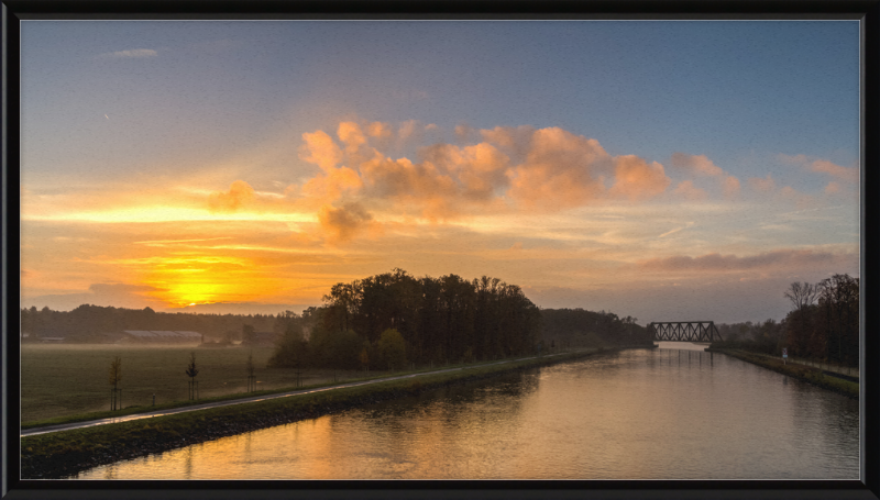 Dortmund-Ems-Kanal - Great Pictures Framed