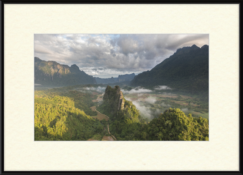 Laos' Karst Mountains - Great Pictures Framed