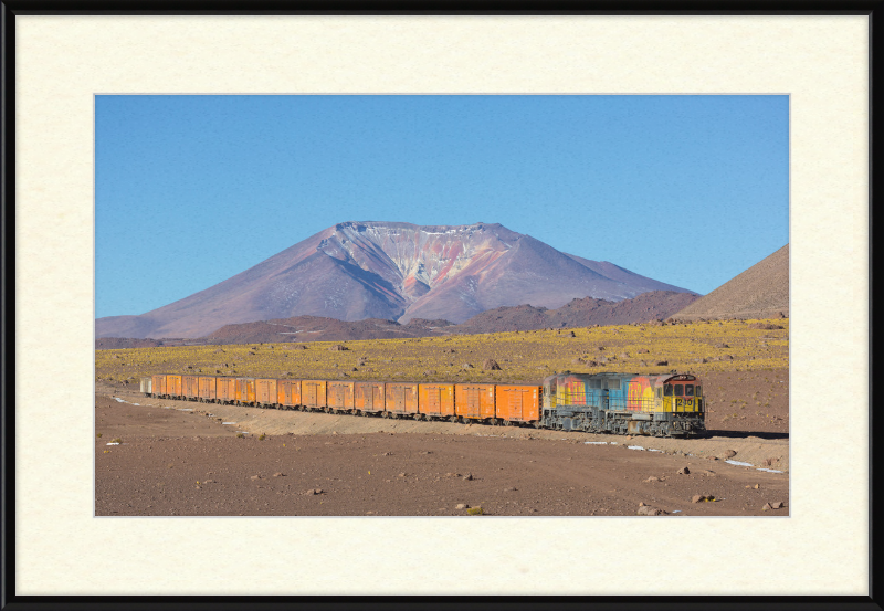 Railway Journey through Cerro Ascotan - Great Pictures Framed