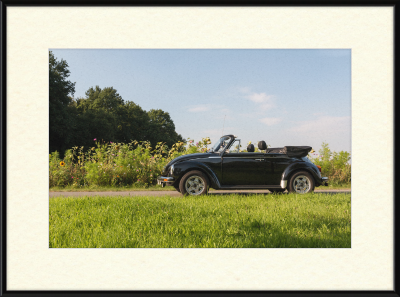 A VW in Dülmen, Germany. - Great Pictures Framed