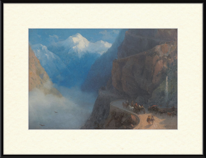 From Mleta to Gudauri (1868) - Great Pictures Framed