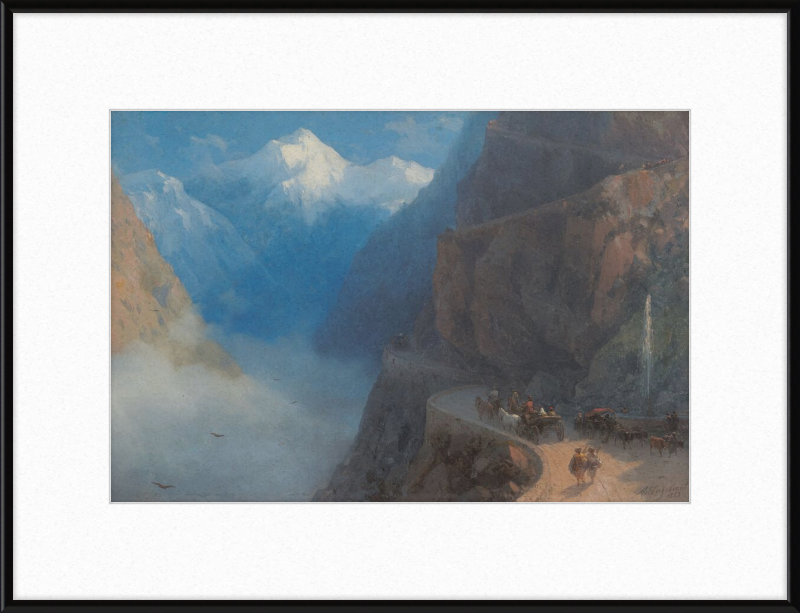 From Mleta to Gudauri (1868) - Great Pictures Framed