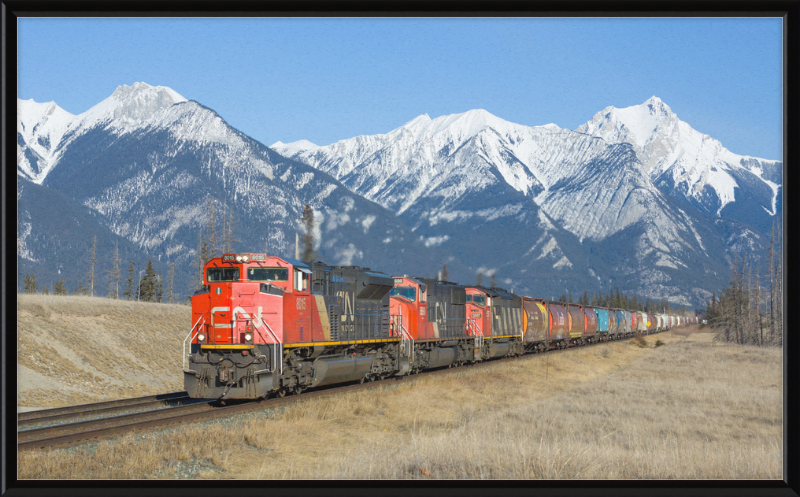 Hinton to Jasper Route - Great Pictures Framed