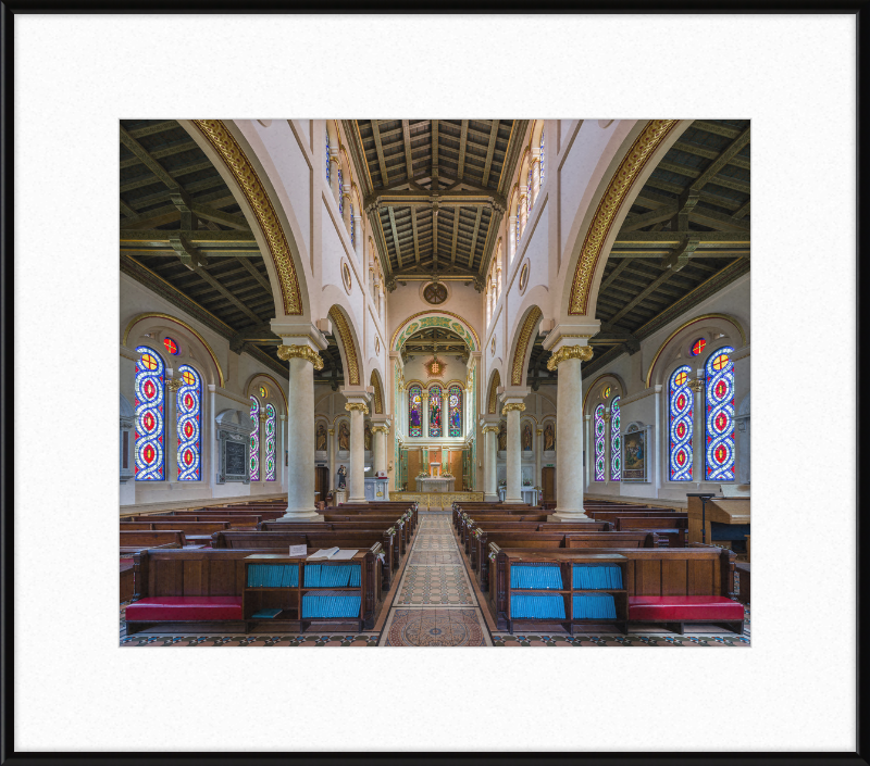 St Raphael's Interior 1, Kingston, Surrey, UK - Great Pictures Framed