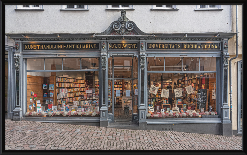 N. G. Elwert Bookstore in Marburg, Germany - Great Pictures Framed