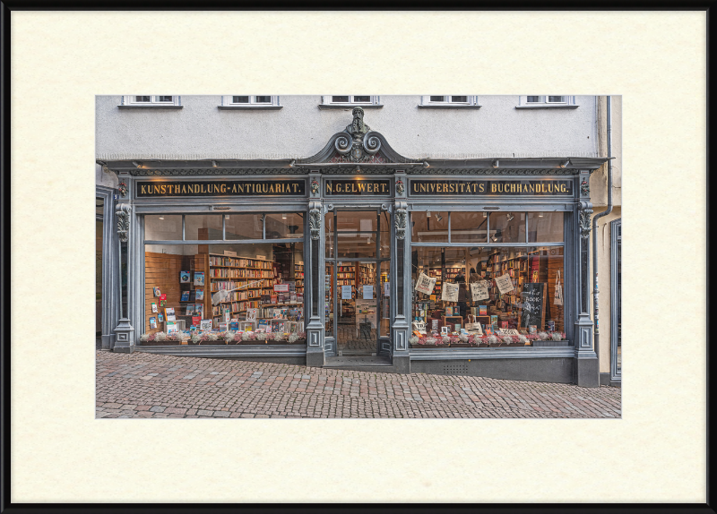 N. G. Elwert Bookstore in Marburg, Germany - Great Pictures Framed