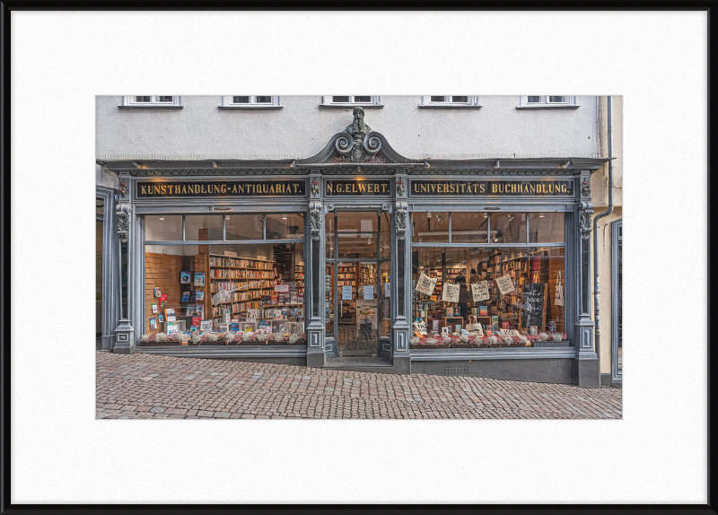 N. G. Elwert Bookstore in Marburg, Germany - Great Pictures Framed