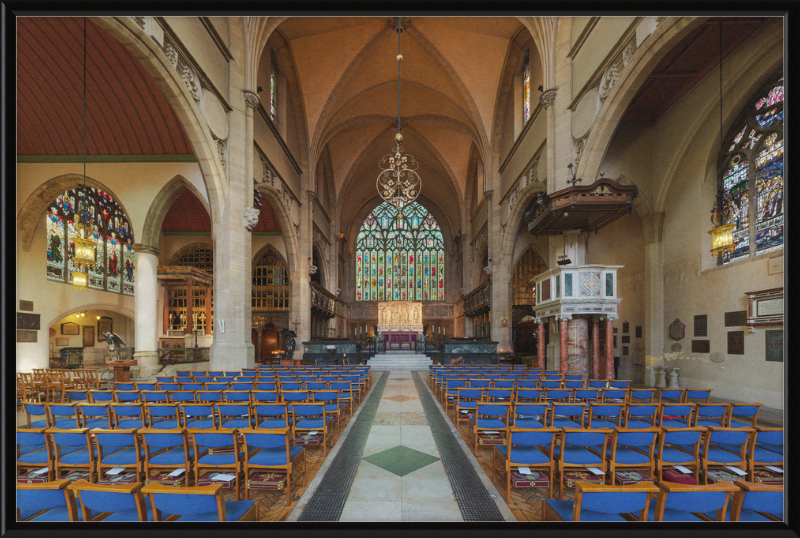 Holy Trinity Sloane Street Church Nave - Great Pictures Framed