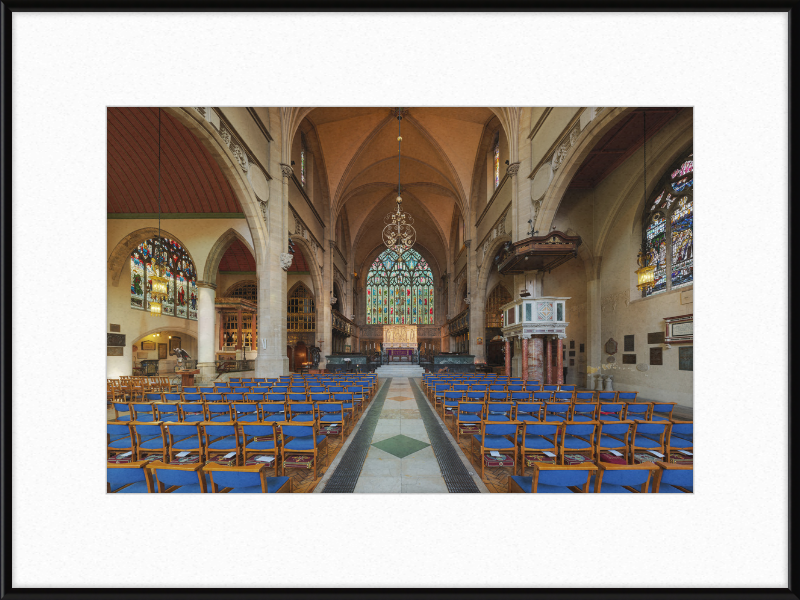 Holy Trinity Sloane Street Church Nave - Great Pictures Framed