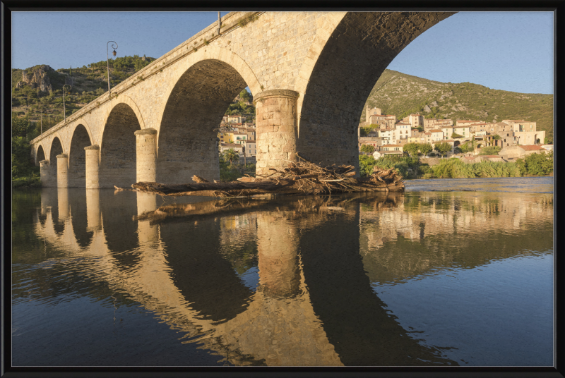 Pont sur l'Orb, Roquebrun (2) - Great Pictures Framed