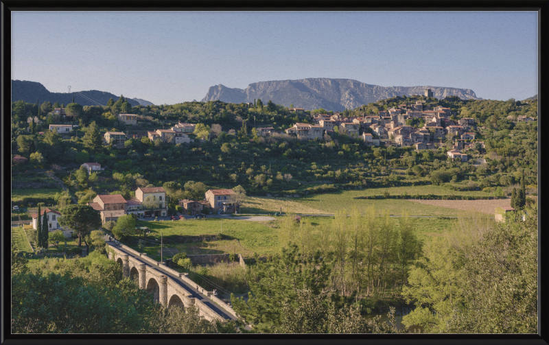 Village of Vieussan, Hérault, France - Great Pictures Framed