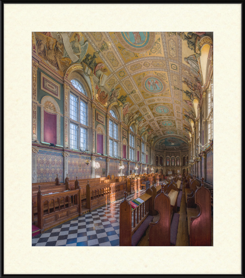 Chapel Interior at Royal Holloway - Great Pictures Framed