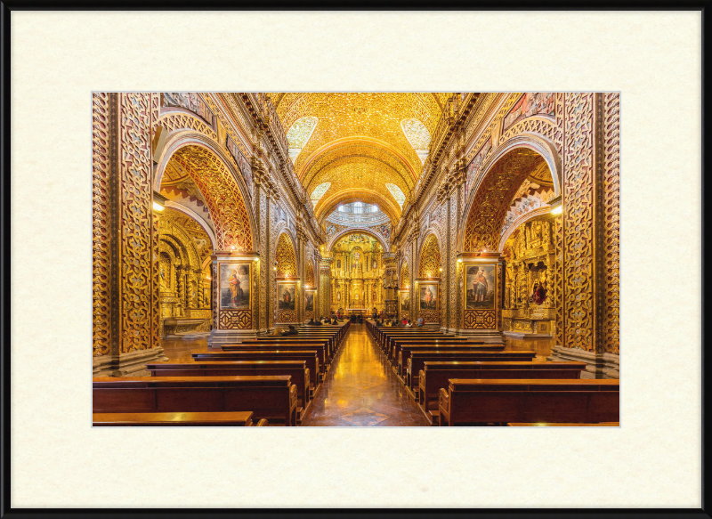 Iglesia de La Compañía - Great Pictures Framed