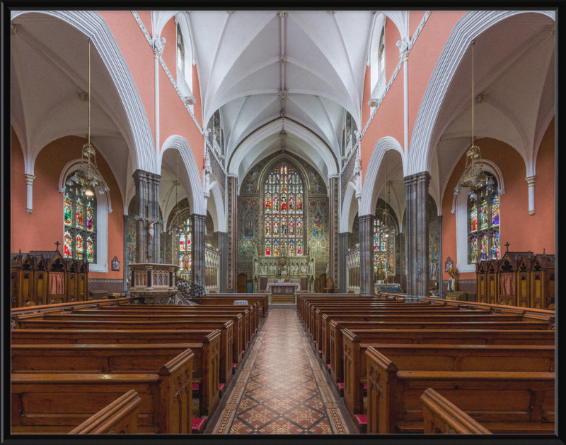 St Patrick's Church Nave 2, Dundalk, Ireland - Great Pictures Framed