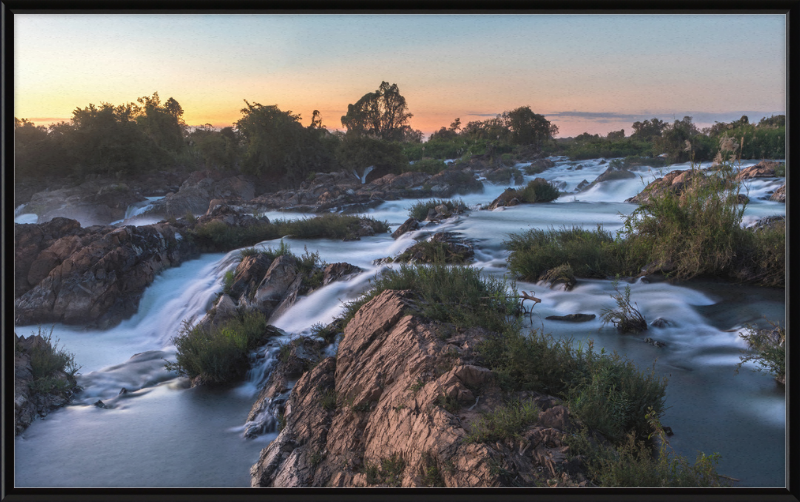 Li Phi Falls - Great Pictures Framed