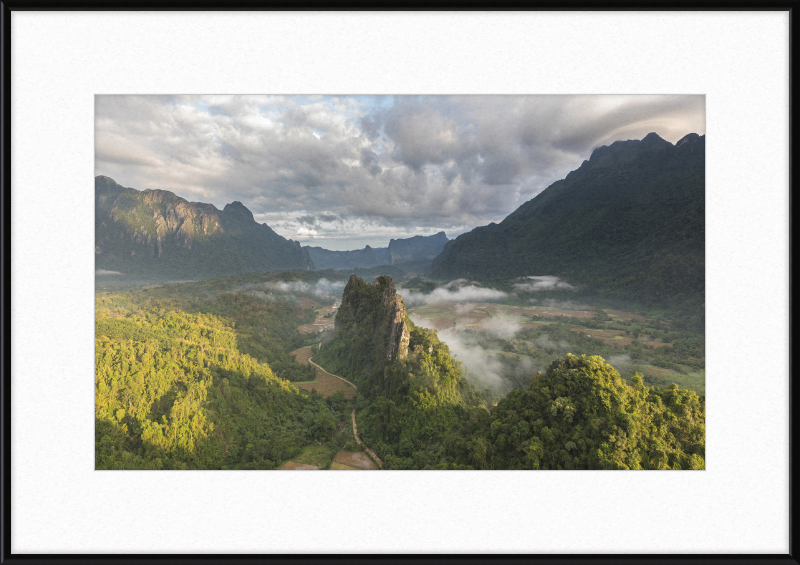 Laos' Karst Mountains - Great Pictures Framed