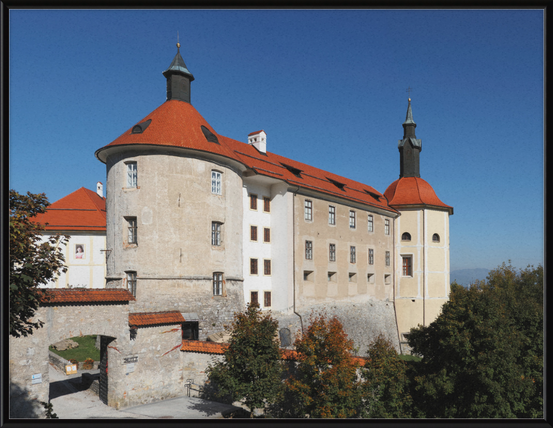 Škofja Loka Castle - Great Pictures Framed