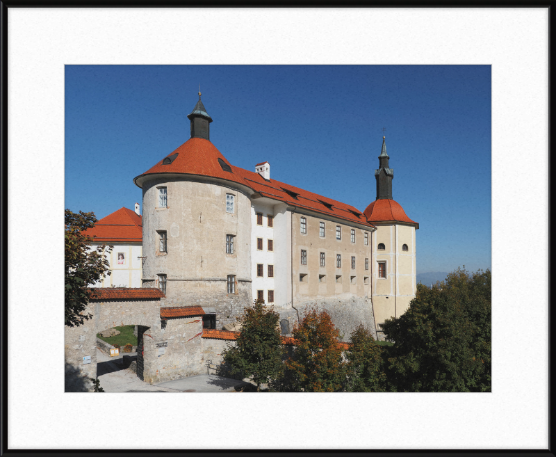 Škofja Loka Castle - Great Pictures Framed