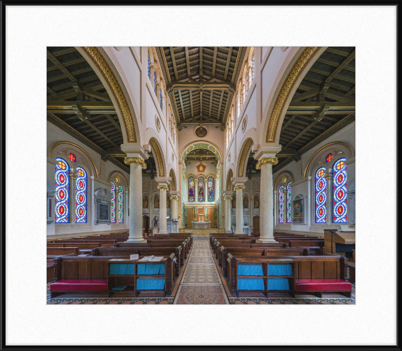 St Raphael's Interior 1, Kingston, Surrey, UK - Great Pictures Framed