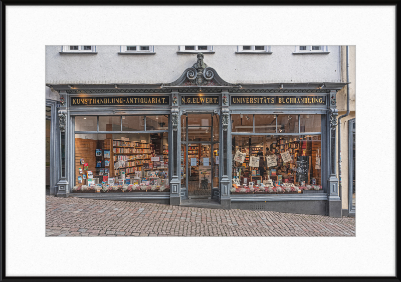 N. G. Elwert Bookstore in Marburg, Germany - Great Pictures Framed