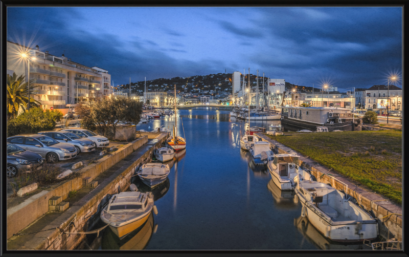 Sète's Canals - Great Pictures Framed