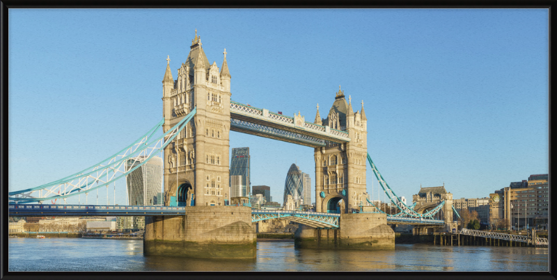 Tower Bridge from Shad Thames - Great Pictures Framed