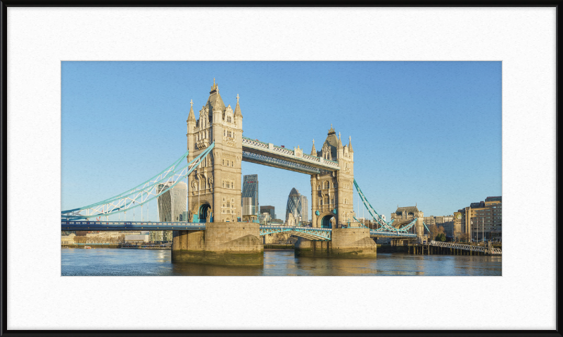 Tower Bridge from Shad Thames - Great Pictures Framed