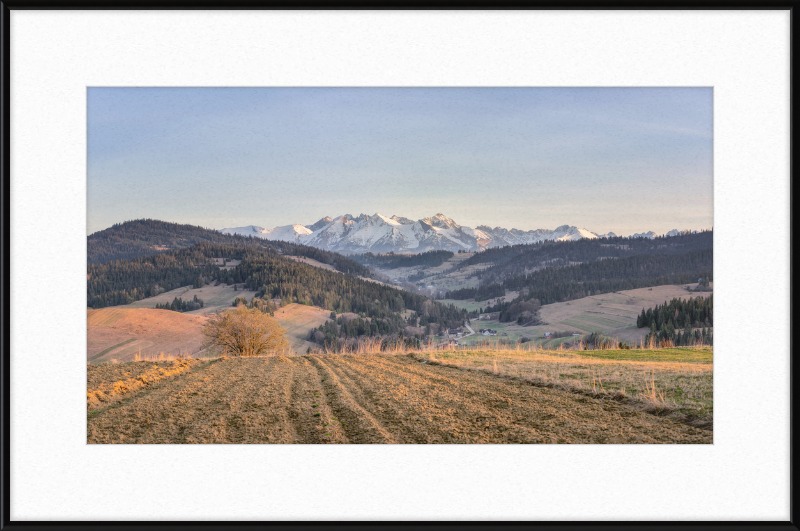 Tatry - Panorama Z Polskiego Spiszu - Great Pictures Framed