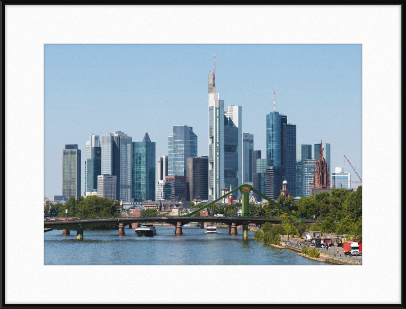 Skyline Frankfurt am Main - Great Pictures Framed