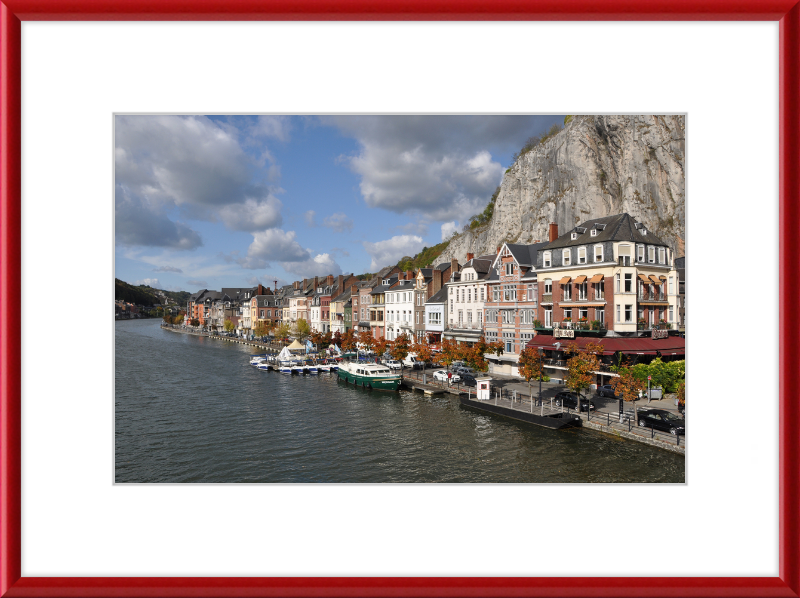 Dinant and the River Meuse - Great Pictures Framed