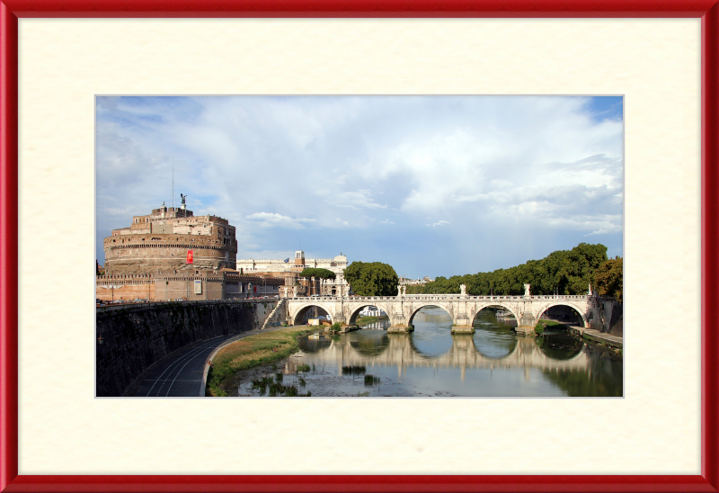 St. Angelo Bridge, Rome - Great Pictures Framed