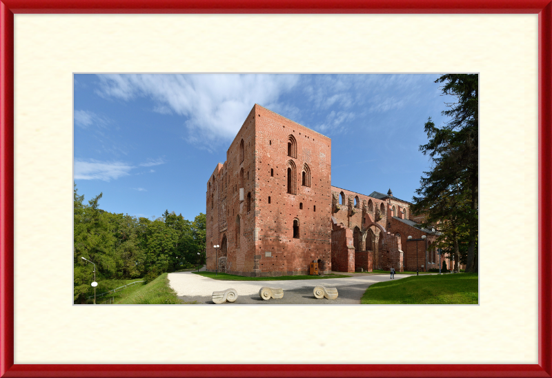 The Ruins of Tartu Cathedral - Great Pictures Framed