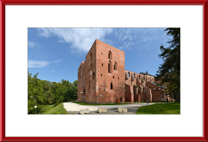 The Ruins of Tartu Cathedral - Great Pictures Framed