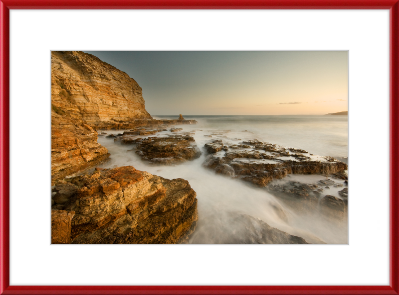 The Cliffs Surrounding Clifton Beach in Cape Town, South Africa - Great Pictures Framed