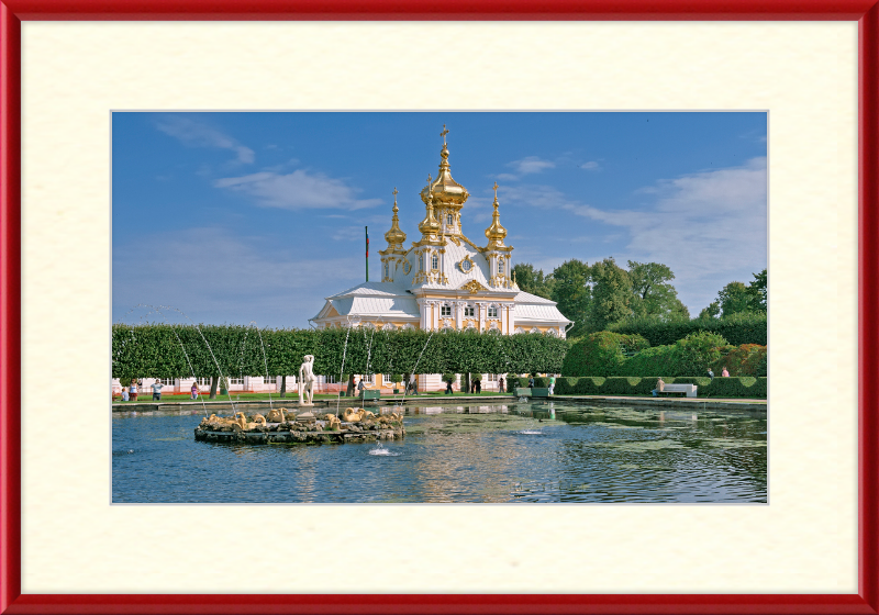 Church of the Grand Peterhof Palace - Great Pictures Framed