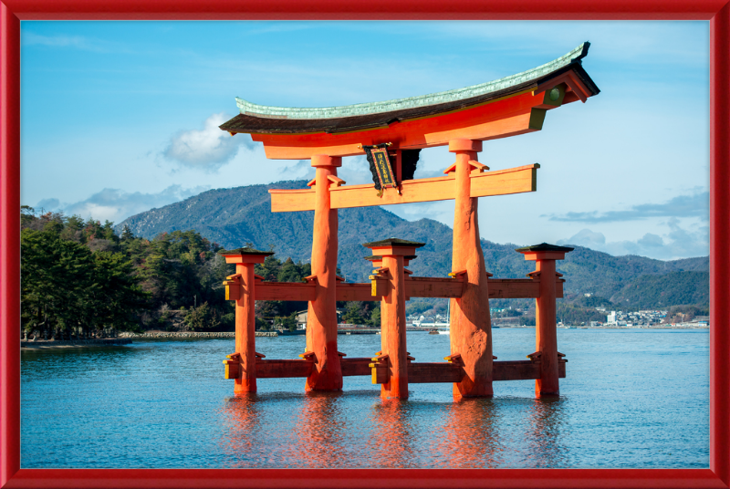 Itsukushima Gate - Great Pictures Framed