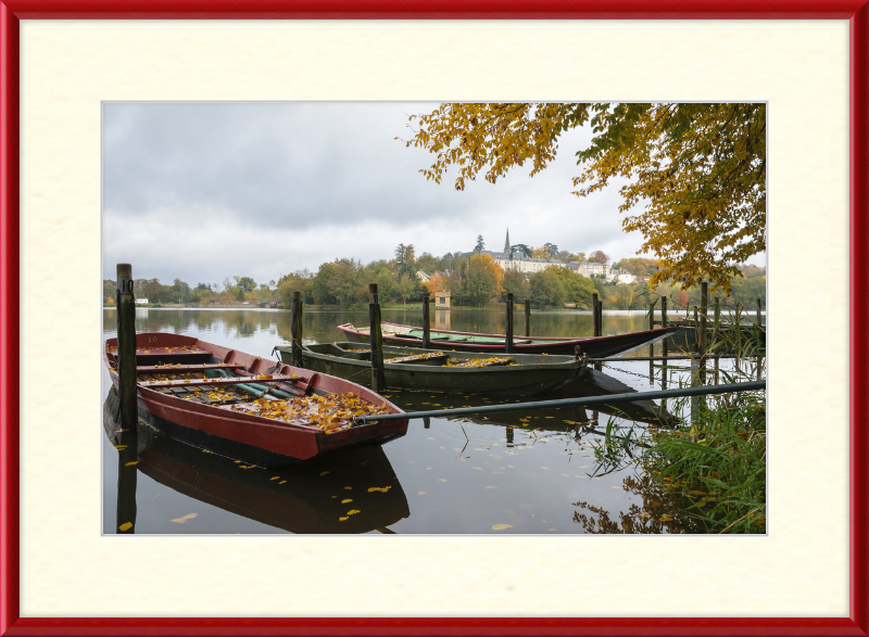 Lake Val Joyeux in Chateau-la-Valliere - Great Pictures Framed