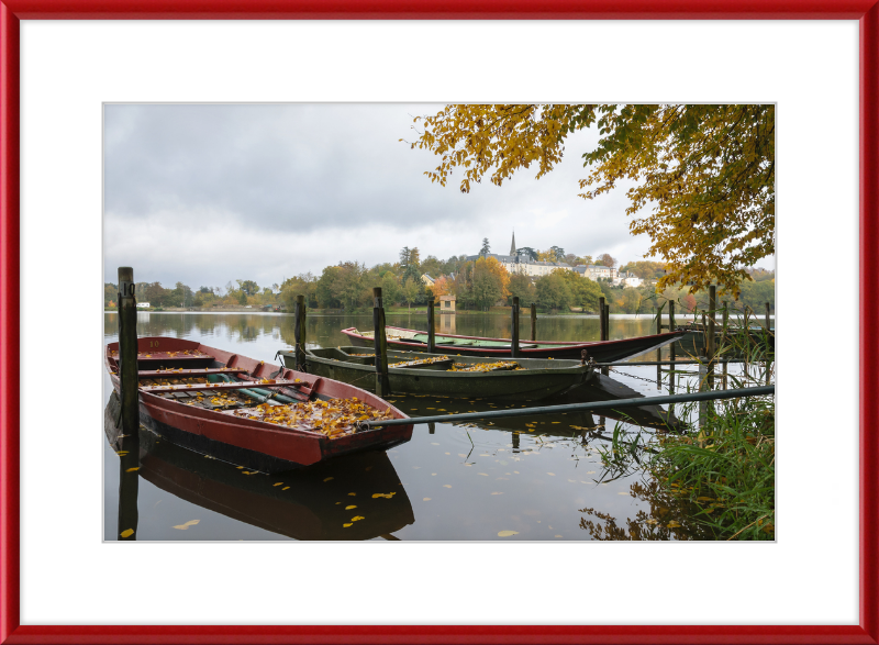 Lake Val Joyeux in Chateau-la-Valliere - Great Pictures Framed