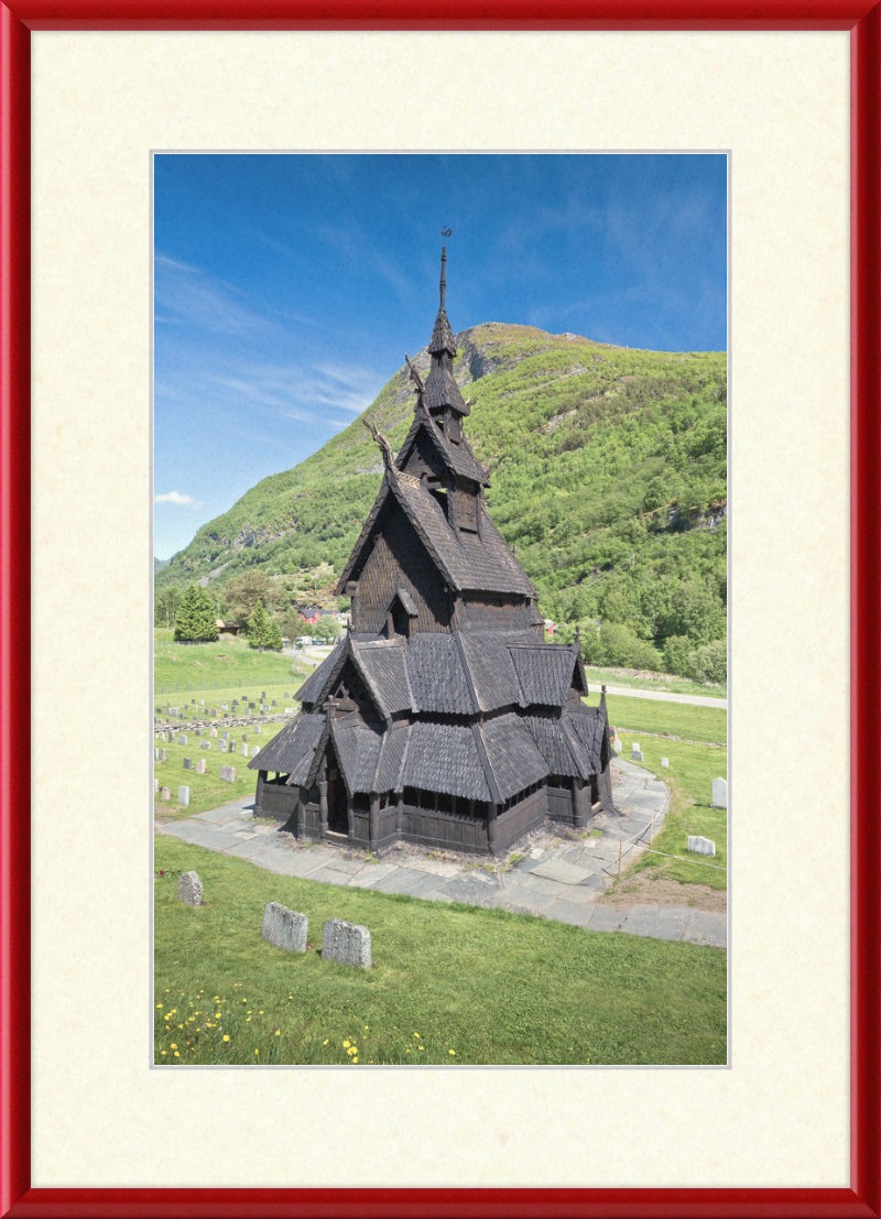 Borgund Stave Church - Great Pictures Framed