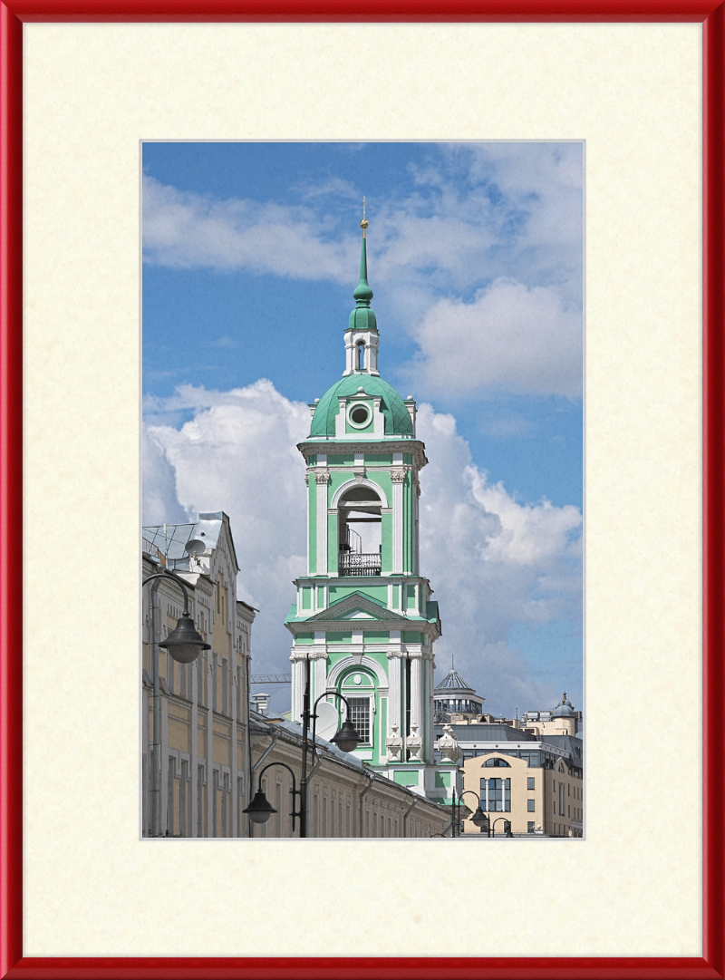 Bell Tower of Church of Beheading of John the Baptist in Moscow - Great Pictures Framed