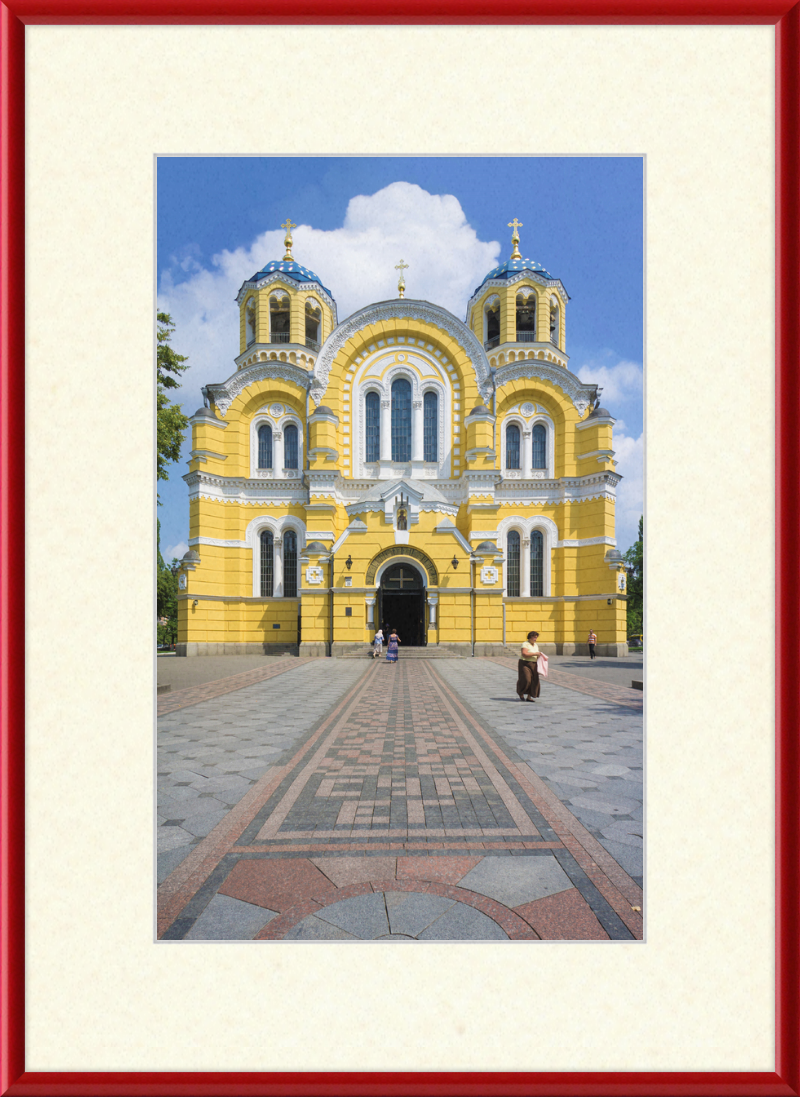 St. Volodymyr's Cathedral in Kiev - Great Pictures Framed