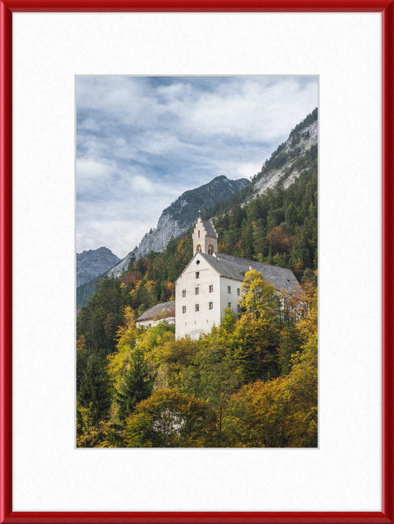 St Georgenberg Stans Suedwestblick - Great Pictures Framed