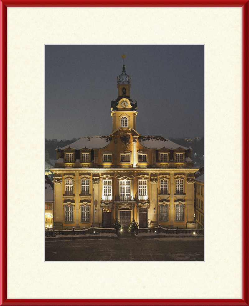 Schwäbisch Hall - Rathaus - Great Pictures Framed