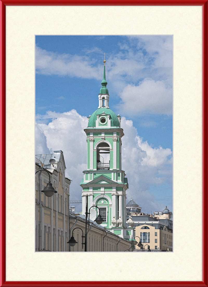 Bell Tower of Church of Beheading of John the Baptist in Moscow - Great Pictures Framed