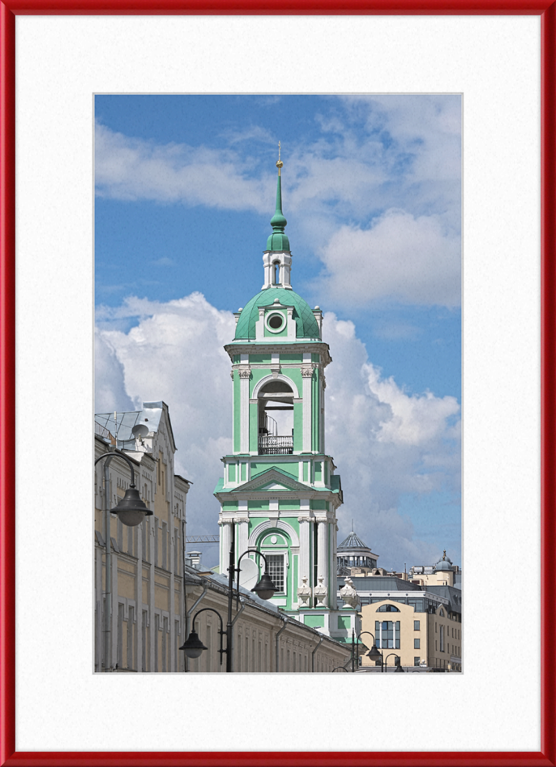 Bell Tower of Church of Beheading of John the Baptist in Moscow - Great Pictures Framed